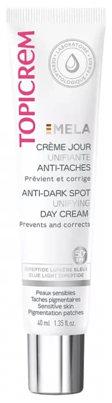 Topicrem MELA - Taches pigmentaires Crème Jour SPF50+ 40 ml