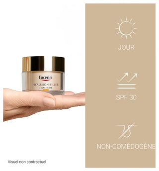 Eucerin Hyaluron-Filler + Elasticity Soin de Jour Peaux Matures SPF 30 Pot de 50 ml