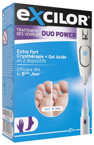 Excilor Traitement des Verrues Duo Power Pieds et Mains