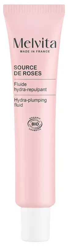 Melvita Source de Roses Fluide Hydra-Repulpant Biologique 40 ML