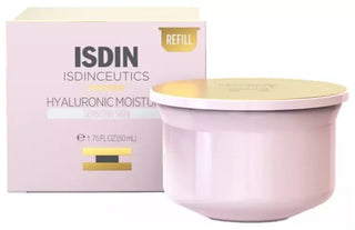 Isdin Isdinceutics Recharge Crème de Jour Hyaluronic Moisture Hydratante et Anti-Âge Peaux Sensibles 50 g