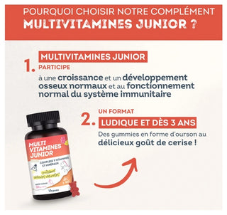 Vitavea Multivitamines Junior Cerise 30 gummies