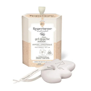 Respectueuse Mon gel douche solide Hypoallergénique bio 75g