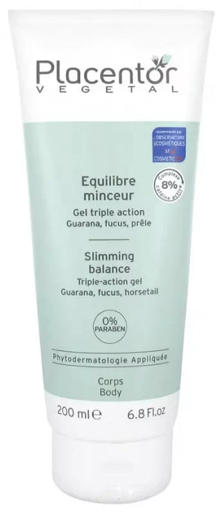 Placentor Végétal Équilibre Minceur Gel Triple Action Tube 200 ml