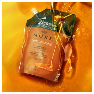 Nuxe Rêve de Miel Gel Lavant Surgras (Peaux Sèches et Sensibles) Éco-Recharge 400 ml