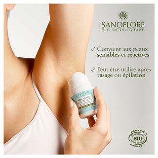 Sanoflore Déodorants Lot*2 Déodorant 48H Mentha Efficacité 48H Certifié Bio 50Mlx2