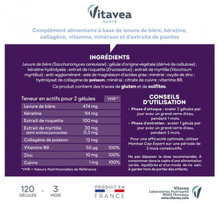 Manhaé Vitavea Cap Expert 120 gélules