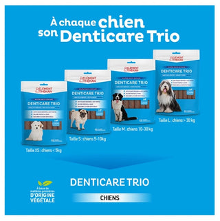 Clément Thékan hygiène Bucco-Dentaire Lamelles a Mâcher Chien 5-10Kg