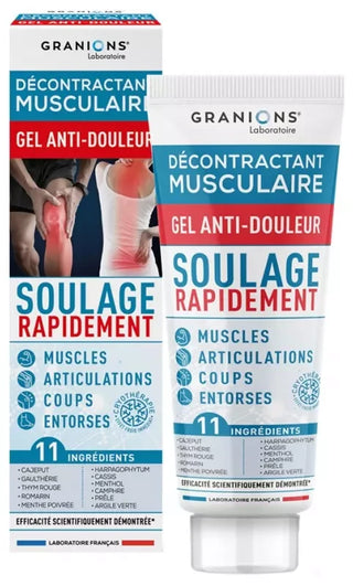Granions Décontractant Musculaire Gel Anti-Douleur