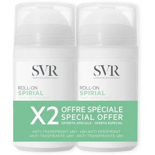 SVR Spirial Déo Anti transpirant 2x50 ml