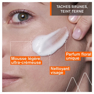 Uriage Dépiderm Crème Mousse Nettoyante Éclat Teint Terne 100 ml
