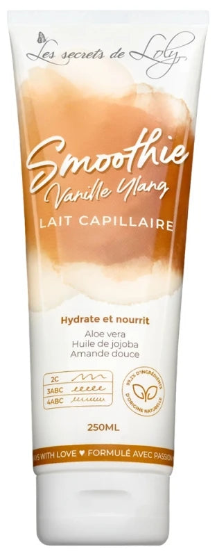 Les Secrets de Loly Smoothie Vanille Ylang Lait Capillaire 250 ml