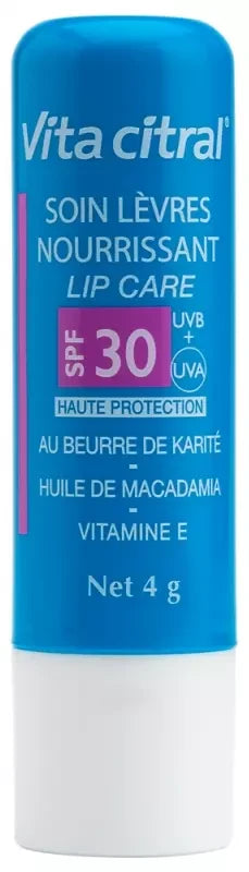 Vita Citral Lèvres Stick Nourrissant SPF30 4 gr