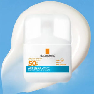 La Roche-Posay Anthelios uvair serum sunsceen SPF50+ finit naturel et léger parapharmacie paraplus