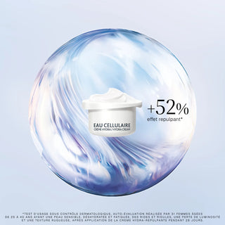 Institut Esthederm Eau Cellulaire Crème Hydratante Recharge Visage 50ml – Hydratation durable et confort quotidien