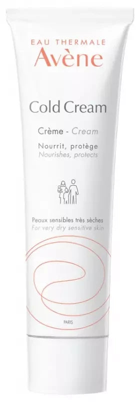 Avène Cold Cream Eau Thermale - - Crème Nourrissante Hydratante Protectrice 100 ml