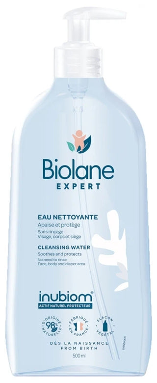 Biolane Eau Nettoyante Sans Rinçage 500 ml