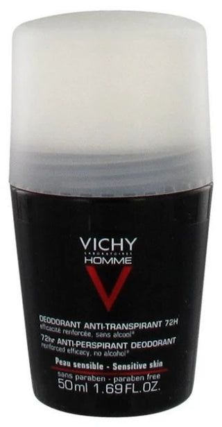 Vichy Homme Anti-Transpirant Contrôle Extrême 72H 50 ml