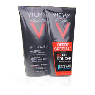 VICHY HYDRA MAG C Gel Douche Hydratant Revigorant Lot de 2