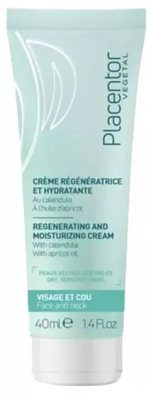 Placentor Végétal Crème Régénératrice Hydratante Peaux Sèches 40 ml