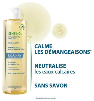 Ducray Sensinol Huile Lavante Apaisante - Visage et Corps 400 ml