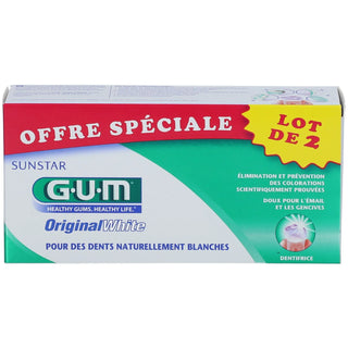 GUM Original white dentifrice