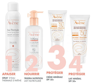 Avène Eau Thermale Solaire Crème Minérale Peaux Intolérantes SPF50+ 50 ml