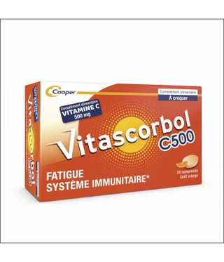 Vitascorbol Vitamine C 500 mg x 24