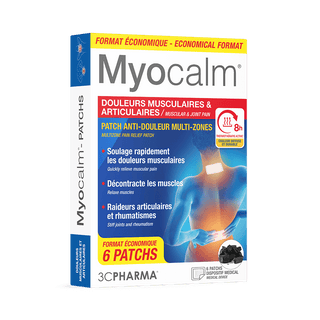 3C PHARMA MYOCALM PATCH X6