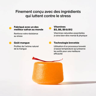 Naali – Gummies Anti-Stress & humeur positive Mangue 60 gommes