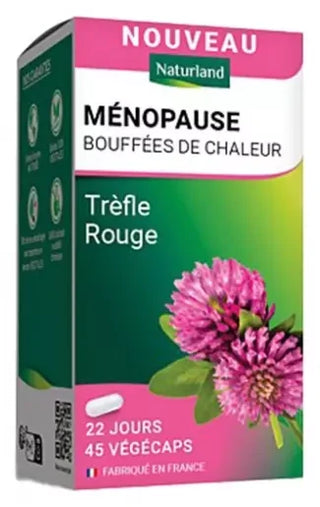 Naturland Ménopause Trèfle Rouge 45 Végécaps