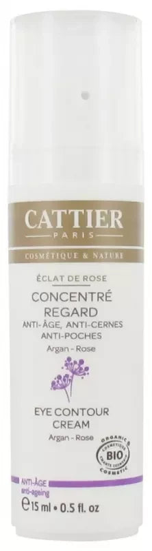Cattier Concentré Regard - Éclat de Rose - 15 ml