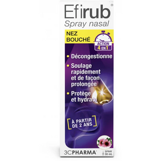 Les 3 Chênes Efirub Spray Nasal 30 ml