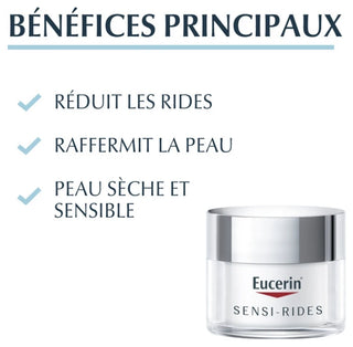 Eucerin Sensi-Rides Soin Anti-Rides Jour Crème 50 ml