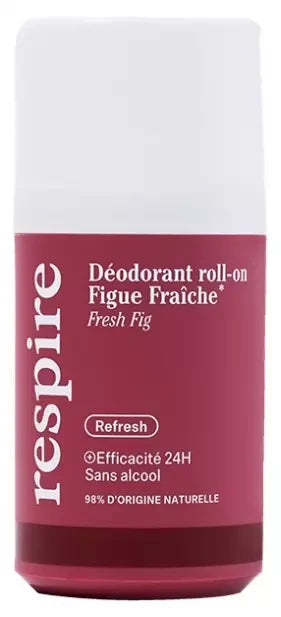 Respire Déodorant Roll-On 50 ml - Senteur : Figue Fraîche