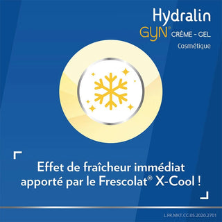 HydralinGyn Crème Gel Apaisante 15 g apaise et Protège la Zone Intime