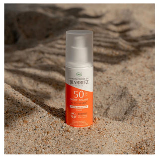 Laboratoires de Biarritz Alga Maris Crème Solaire Visage Fluide SPF50 Bio 50 ml