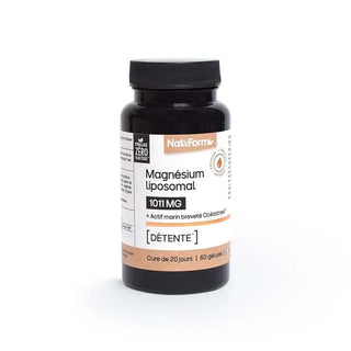 Nat & Form Magnésium liposomal x60 gélules végétales