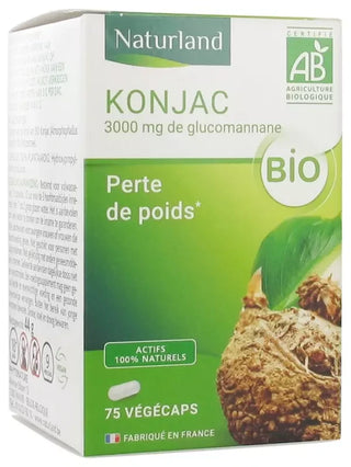 Naturland Konjac Bio 75 Végécaps