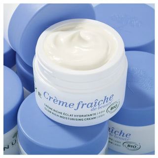 Nuxe Crème Fraîche de Beauté Crème Riche Éclat Hydratante Bio 48H 50 ml