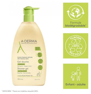 A-Derma Les Indispensables - Gel Douche Surgras Nourrissant 750 ml