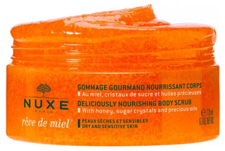 Nuxe Rêve de Miel Gommage Gourmand Nourissant Corps (Peaux Sèches et Sensibles) 175 ml