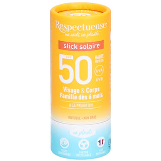 Respectueuse Stick Solaire SPF50