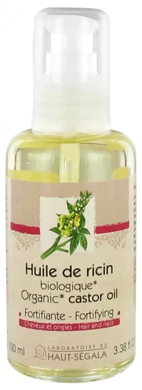 Laboratoire du Haut-Ségala Huile de Ricin Vierge 100 ml Biologique **