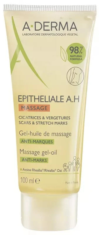 A-Derma Epithélial A.h Duo - Gel-Huile de Massage Anti-Marques 100 ml