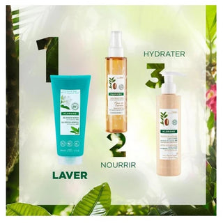 Klorane — Gel Douche au Beurre de Cupuaçu  — Eau de Tiaré — Tous Types de Peaux 200 ml