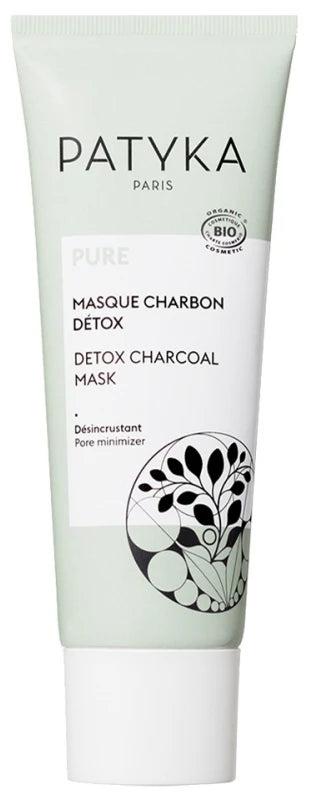 Patyka Pure Masque Charbon Détox Bio 50 ml
