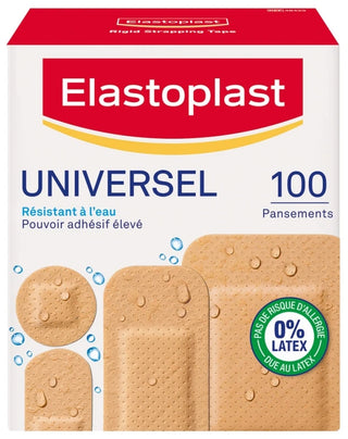 Elastoplast Pansements Universel - 100 Pansements - 4 Formats