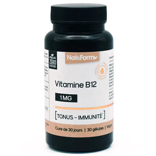 Nat & Form Vitamine B12 30 Gélules