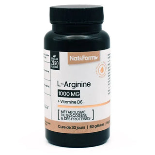 Nat & Form Premium L-Arginine 60 Gélules